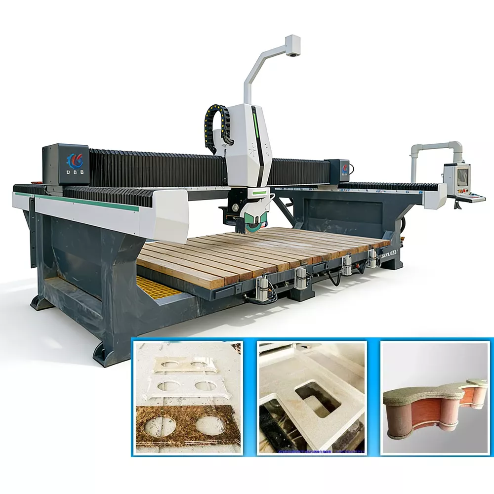 4+1 axis UBO CNC bridge cutting machine