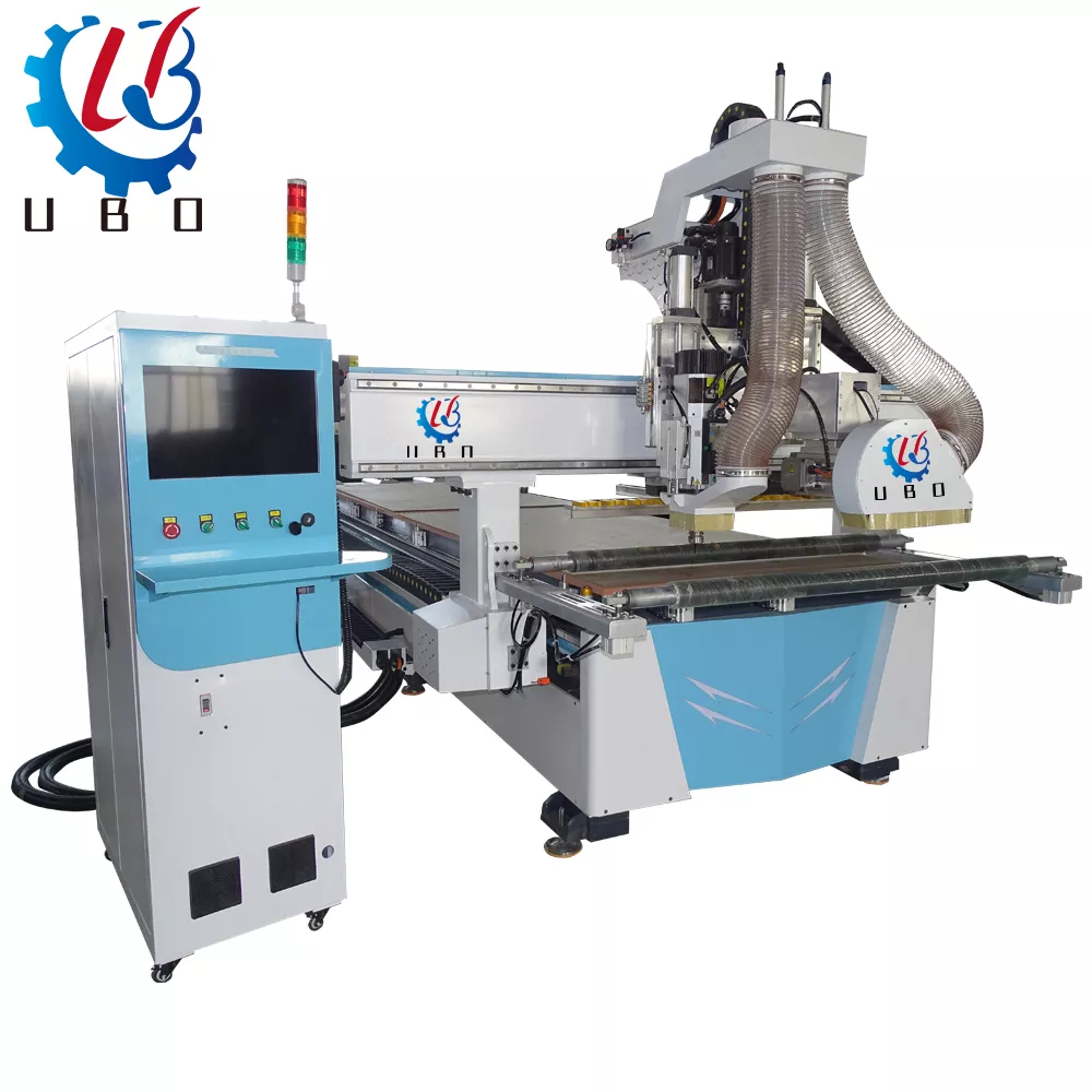 automatic tool change ATC cutting machine double saw blade cutter